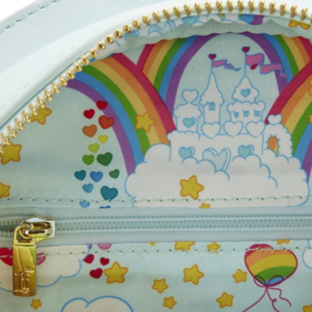 Loungefly Care Bears Rainbow Bag Crossbody Funshine Bear Swing Vegan Carebear